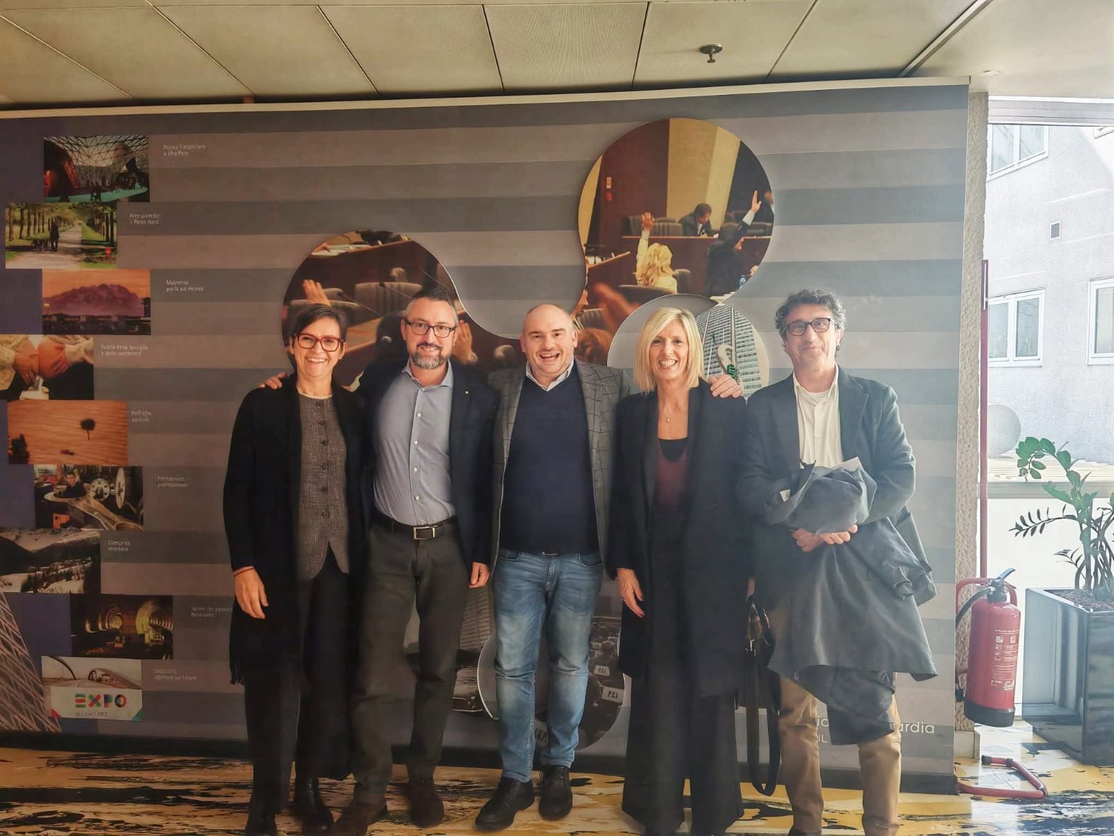 I rappresentanti dell'amministrazione Comunale di Gussola in Regione Lombardia per discutere azioni contro il dissesto idraulico